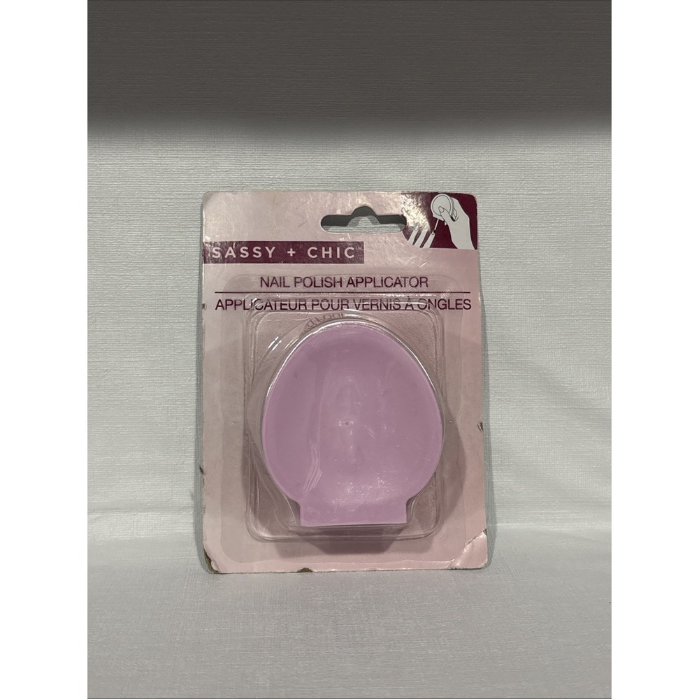 Sassy + Chic Pink Colored Nail‎ Polish Applicator Tool